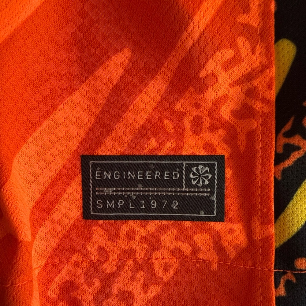 Men’s Nike Chelsea FC Stadium Orange Goalkeeper Soccer Jersey Sz L - NWT RARE - Picture 3 of 7